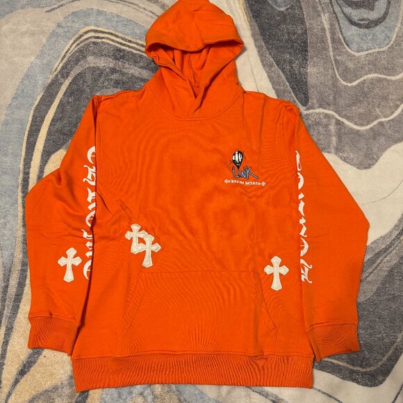Chrome Hearts Other - Chrome Hearts Matty Boy Link & Build Hoodie Orange Mens Size Large